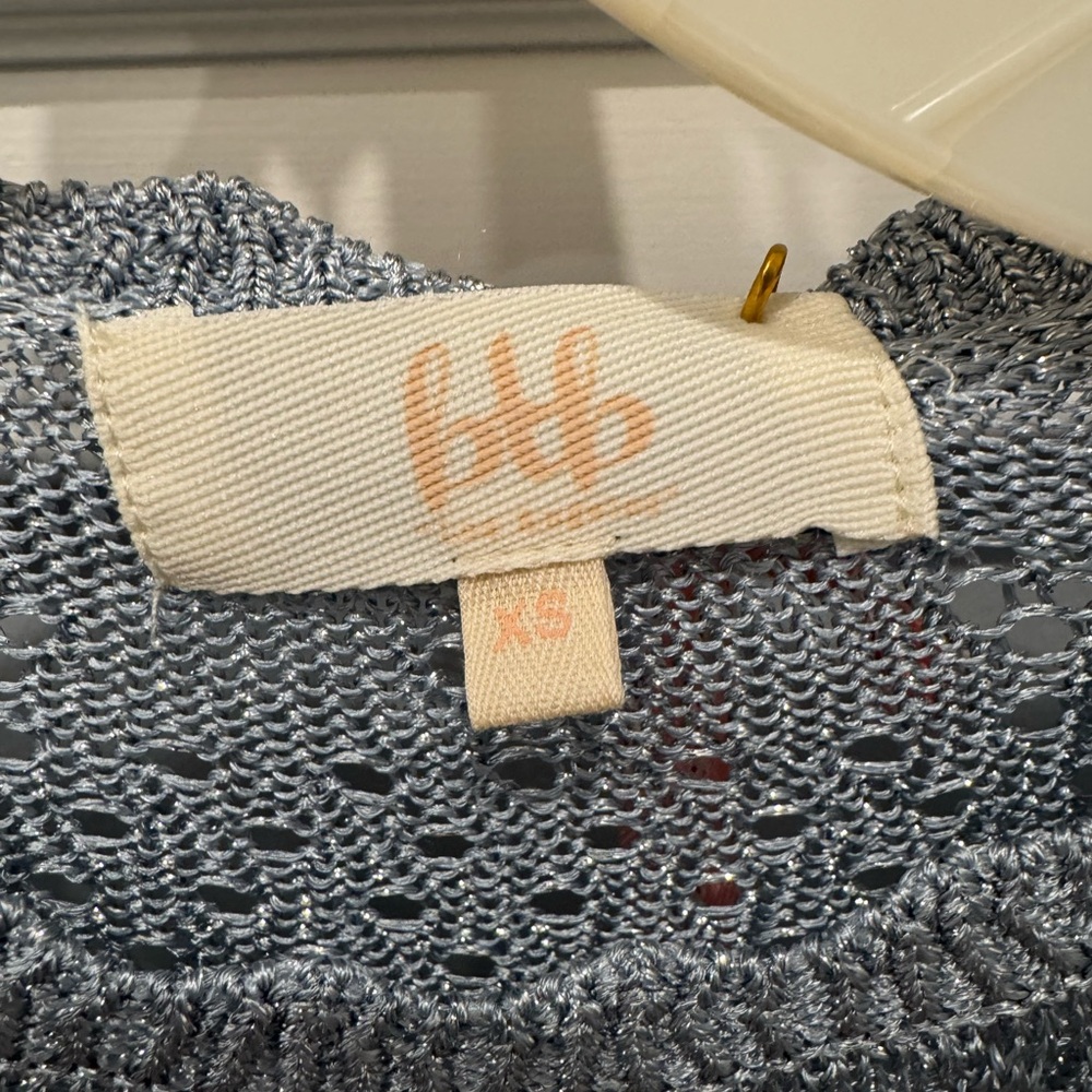 BtB Blue Textured Sweater - Picture 2 of 5